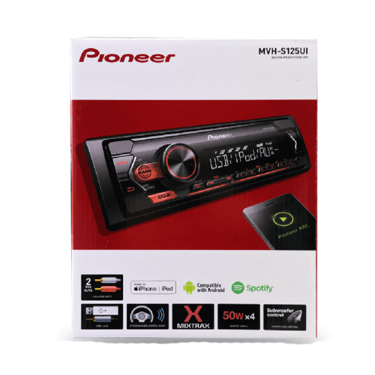 پخش کننده خودرو پایونیر مدل MVH-S125UI