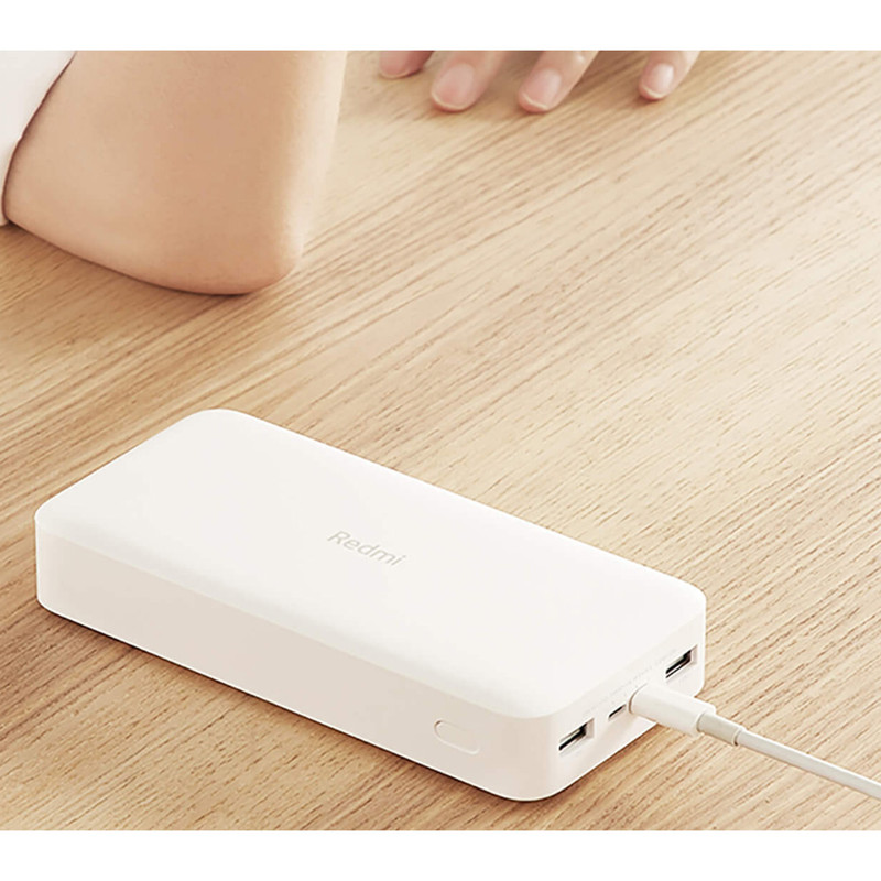 پاوربانک 18 وات شیائومی مدل Redmi PB200LZM ظرفیت 20000 میلی آمپر ساعت