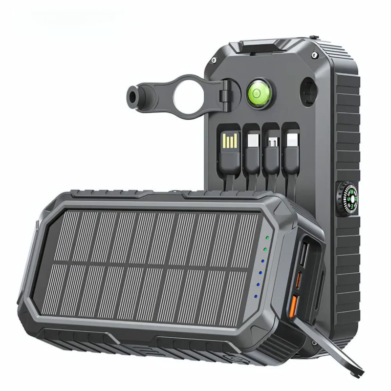 پاوربانک 22.5 وات گرین لاین مدل SOLAR MATE ظرفیت 20000 میلیآمپرساعت