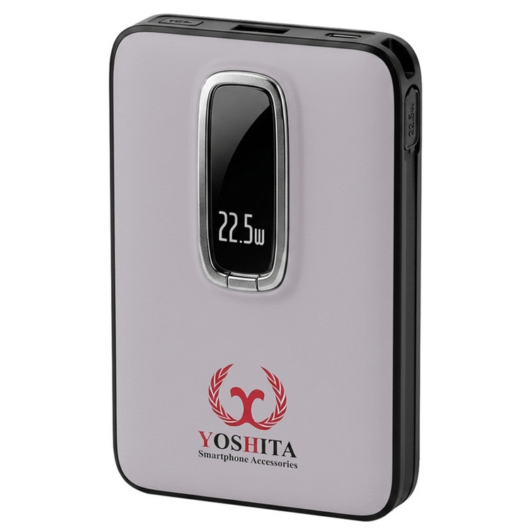 پاوربانک بی سیم 22.5 وات یوشیتا مدل YP-007 ظرفیت 10000 میلیآمپرساعت به همراه کابل USB-C
