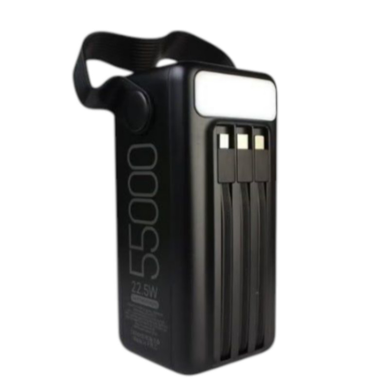 پاوربانک 22.5 وات کالوس مدل fast-h55 pro ظرفیت 55000 میلیآمپرساعت