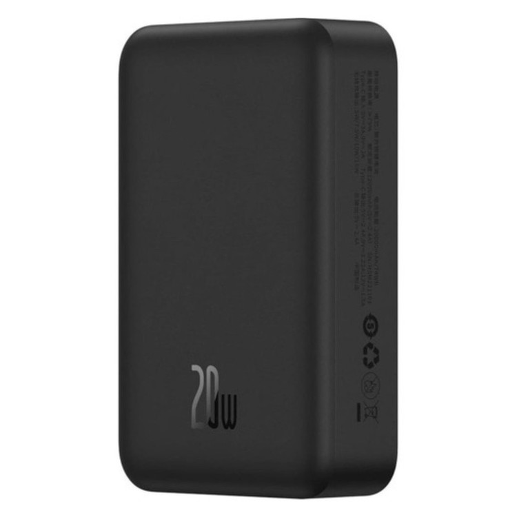 پاوربانک بیسوس مدل MAGNETIC MINI 20W ظرفیت 20000 میلی آمپر ساعت
