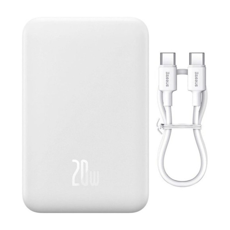 پاوربانک بیسوس مدل MAGNETIC MINI 20W ظرفیت 20000 میلی آمپر ساعت