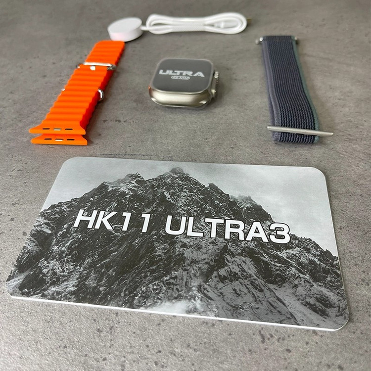 ساعت هوشمند 2.02 اینچی ویرفیت مدل HK 11 ULTRA3 با بند سیلیکونی