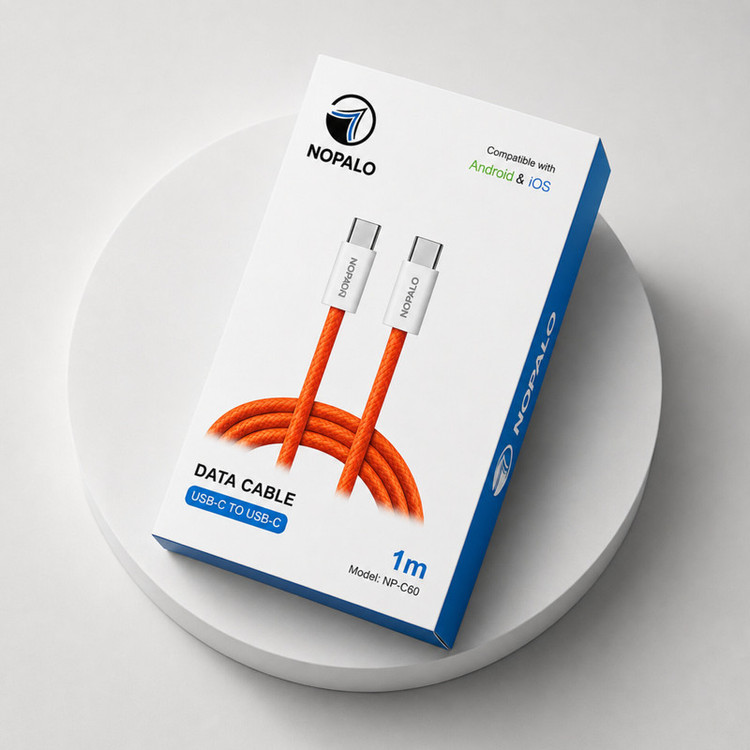 کابل USB-C نوپالو مدل NP-C60 طول 1 متر
