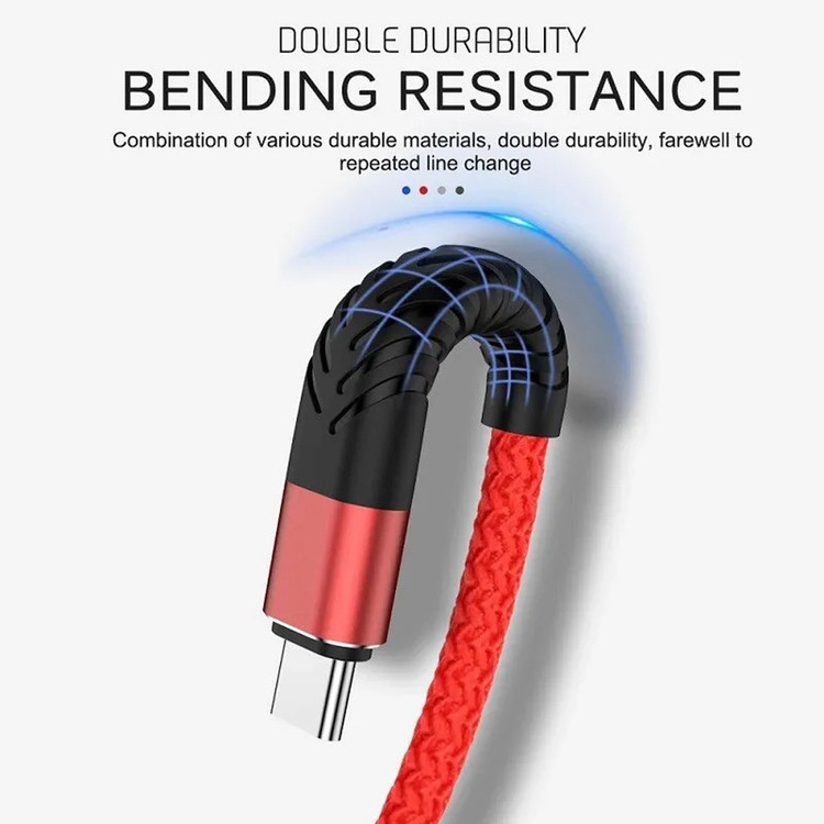 کابل شارژ USB به USB-C آروین مدل CA-01V طول 1 متر