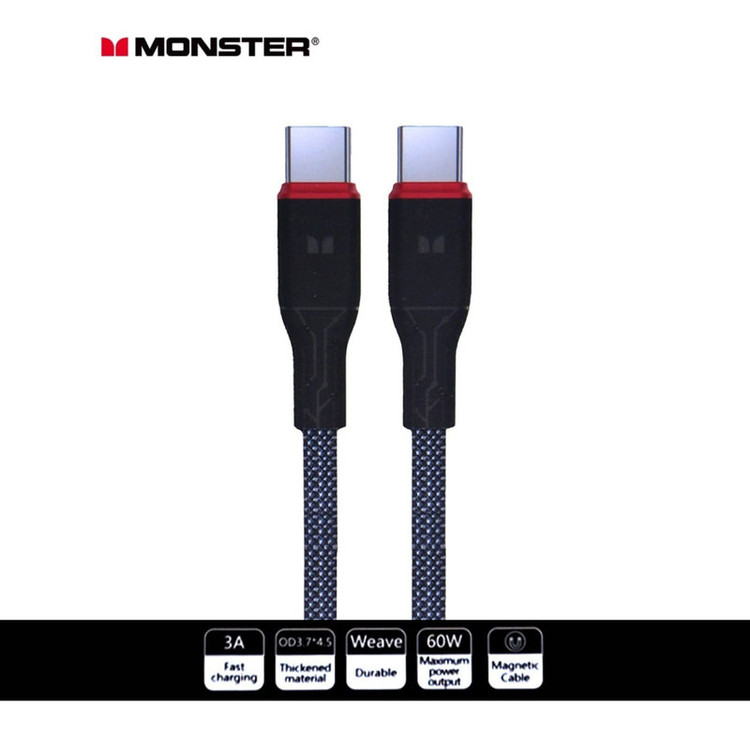 کابل USB-C مانستر مدل CC710 طول 1 متر