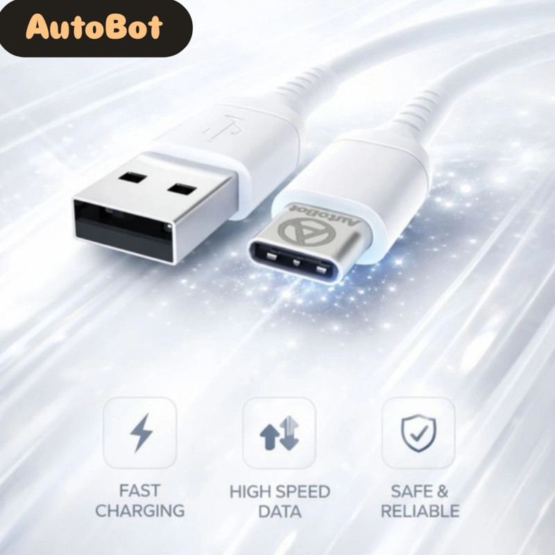 کابل تبدیل USB به USB-C اتوبات مدل SuperFast-MR طول 1 متر