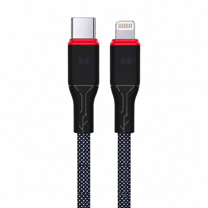 کابل تبدیل USB-C به لایتنینگ مانستر مدل CL710 طول 1 متر