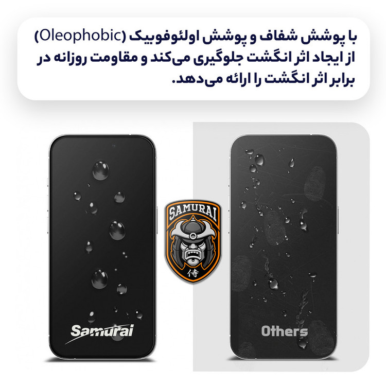محافظ صفحه نمایش سامورایی مدل Invisiglass مناسب برای گوشی موبایل سامسونگ Galaxy S25 FE