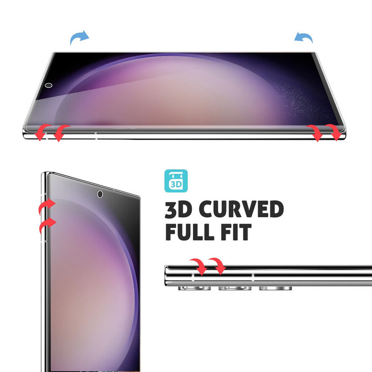 محافظ صفحه نمایش بادیگارد مدل HydroGel مناسب برای گوشی موبایل سامسونگ Galaxy S23 Ultra به همراه محافظ پشت گوشی