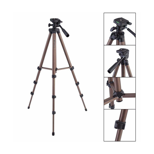 سه پایه نگهدارنده گوشی موبایل ویفنگ مدل WT-3130 به همراه گیره نگهدارنده موبایل