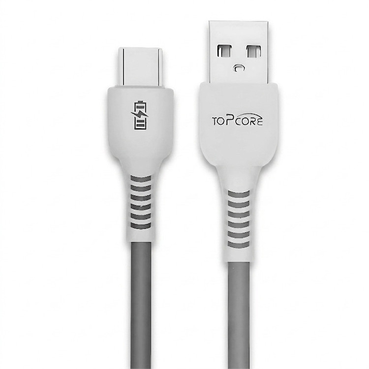 کابل تبدیل USB به USB_C تاپکور مدل فست شارژ طول 1 متر