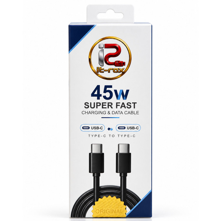 کابل تبدیل USB-C مدل IT-ROX 45W طول 1 متر
