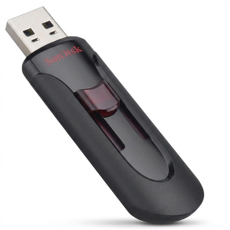 فلش مموری سن دیسک مدل CZ600 ظرفیت 128 گیگابایت رابط USB 3.0 Type-A کشویی، سرعت انتقال 150 مگابایت بر ثانیه، سازگار با گوشی، تبلت، کامپیوتر، لپتاپ و تلویزیون