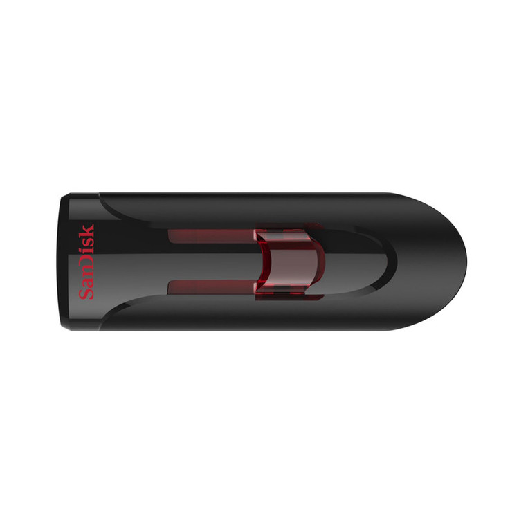 فلش مموری سن دیسک مدل CZ600 ظرفیت 128 گیگابایت رابط USB 3.0 Type-A کشویی، سرعت انتقال 150 مگابایت بر ثانیه، سازگار با گوشی، تبلت، کامپیوتر، لپتاپ و تلویزیون