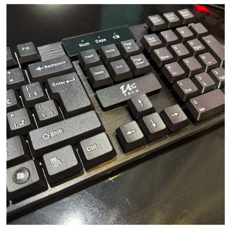 کیبورد و ماوس بی سیم یوسیتک مدل UC-3009