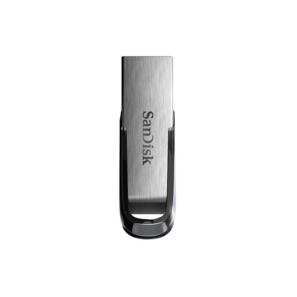 فلش مموری 64 گیگابایت سن دیسک مدل Ultra Flair SDCZ73 با رابط USB سه و بدنه فلزی مقاوم در برابر خش، گرد و غبار، شوک و لرزش