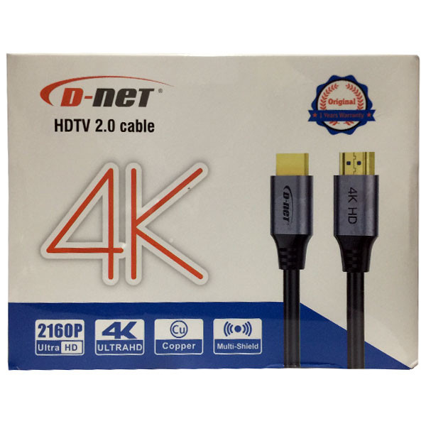 کابل HDMI دی نت مدل DT-030 طول 3 متر