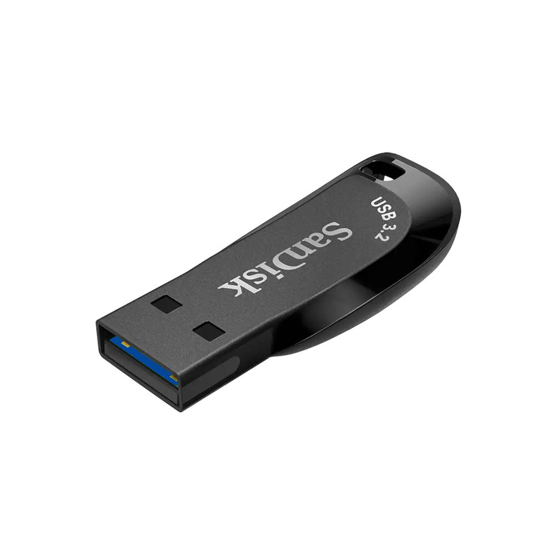 فلش مموری 128 گیگابایت سن دیسک مدل ULTRA SHIFT CZ410 با رابط USB 3.2 Gen1 Type-A و بدنه مقاوم در برابر اثر انگشت و لک