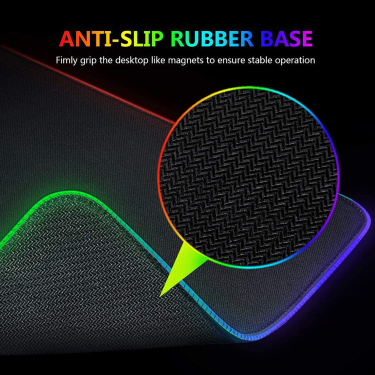 ماوس پد مخصوص بازی مدل RGB 80x30