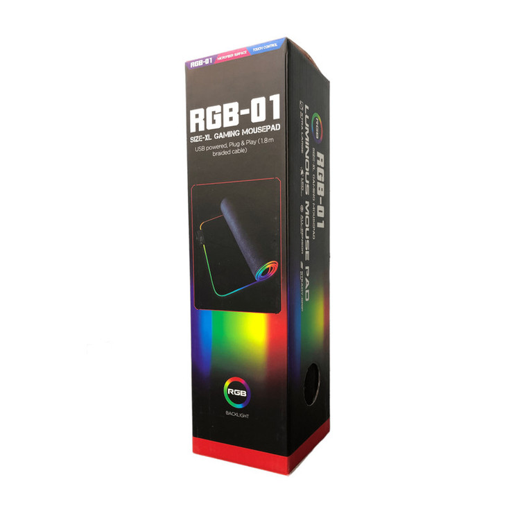 ماوس پد مخصوص بازی مدل RGB 80x30