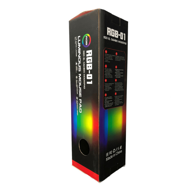 ماوس پد مخصوص بازی مدل RGB 80x30