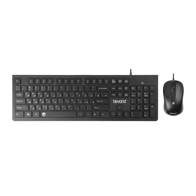کیبورد وماوس سیم دار بیاند مدل BMK-2880