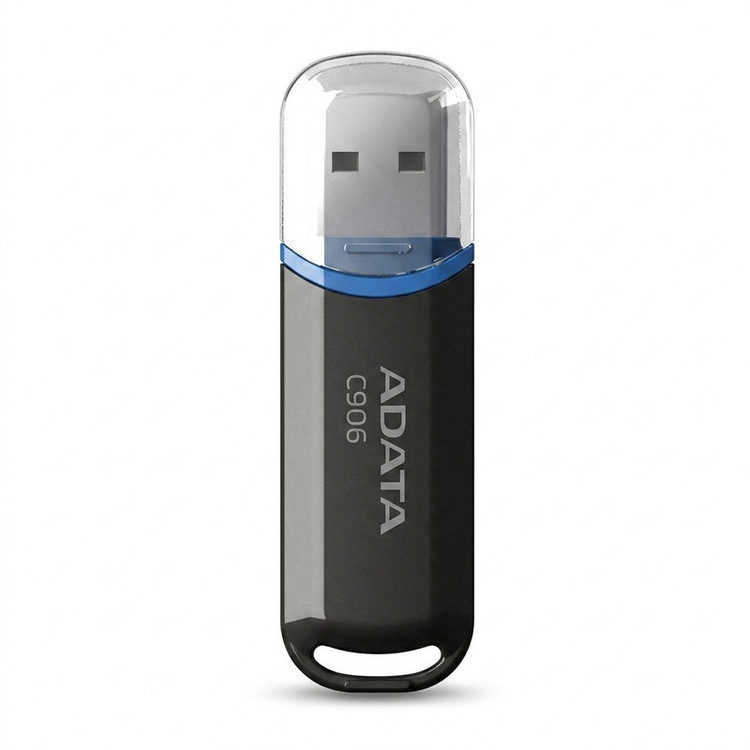 فلش مموری ای دیتا مدل C906 با ظرفیت 32 گیگابایت، رابط USB 2.0 و طراحی درپوشدار قابل حمل