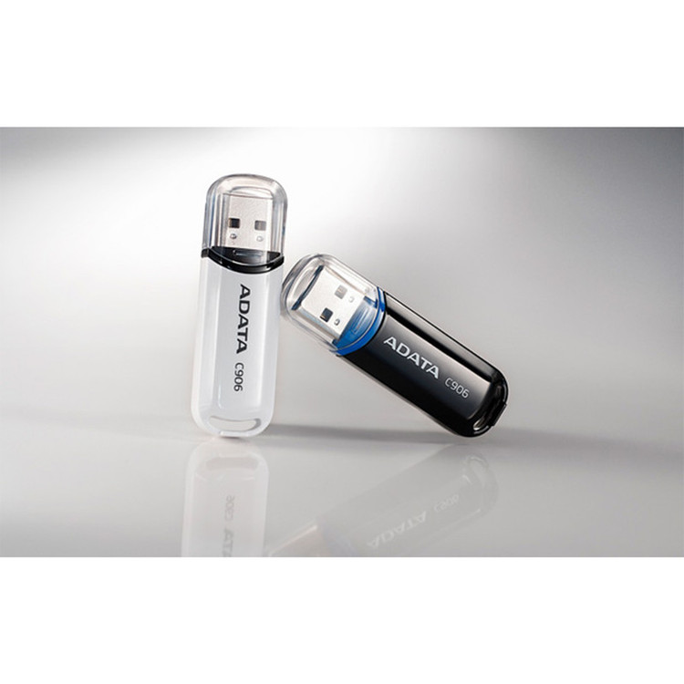 فلش مموری ای دیتا مدل C906 با ظرفیت 32 گیگابایت، رابط USB 2.0 و طراحی درپوشدار قابل حمل