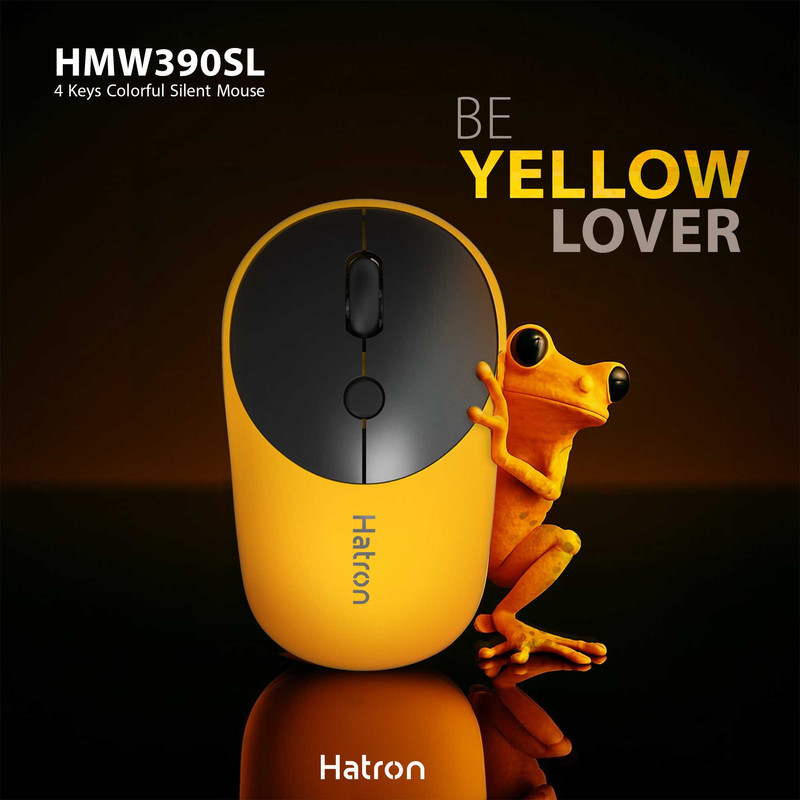 ماوس بی سیم هترون مدل HMW390SL