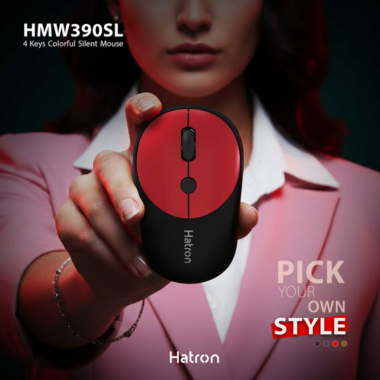 ماوس بی سیم هترون مدل HMW390SL