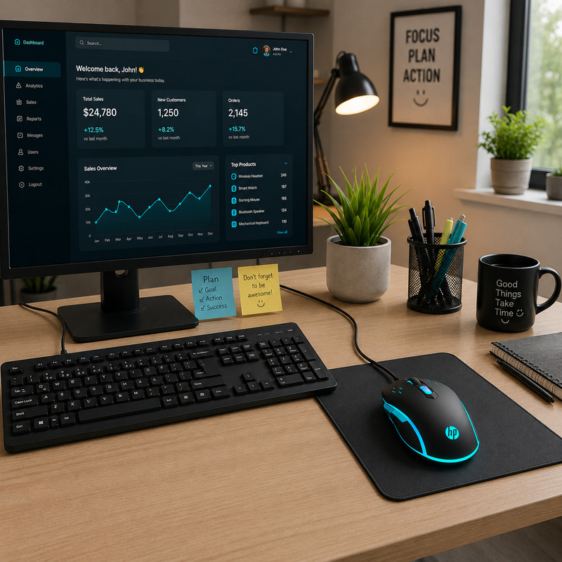 موس گیمینگ باسیم اچ پی مدل M50