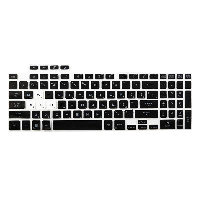کاور کیبورد مدل Crystal Guard MB مناسب برای لپ تاپ  ایسوس TUF FX 607