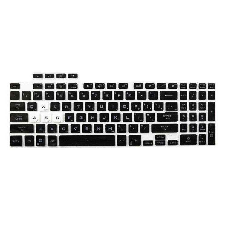 کاور کیبورد مدل Crystal Guard MB مناسب برای لپ تاپ ایسوس TUF FX 607