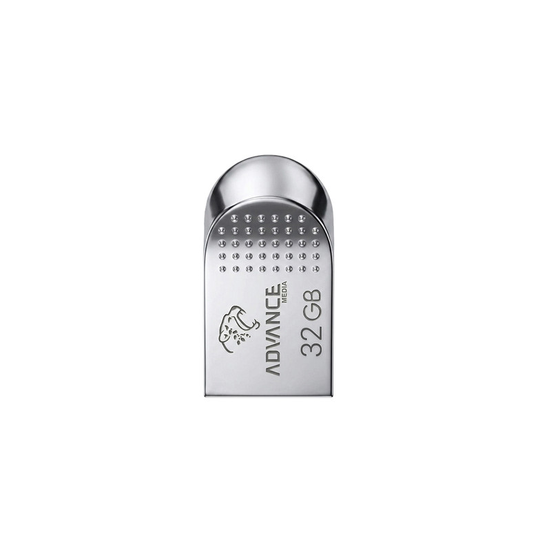 فلش مموری 32 گیگابایتی ادونس مدل A109، با رابط USB 3.0 و USB Type-A، بدنه فلزی، سازگار با USB 2.0 و قابلیت Plug & Play