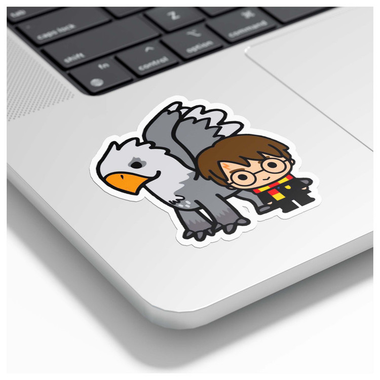 استیکر و برچسب گوفی مدل هری پاتر چیبی طرح Harry Potter کد HP-GX701 مجموعه 7 عددی