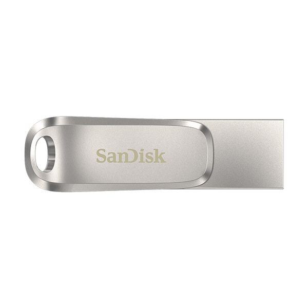 فلش مموری سن دیسک مدل Luxe ظرفیت 32 گیگابایت سرعت خواندن 150 مگابایت بر ثانیه اتصال USB-C طراحی ساده و وزن 19 گرم