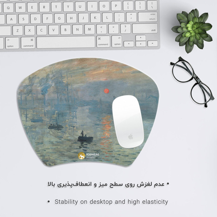 ماوس پد هومرو مدل MC988 طرح نقاشی