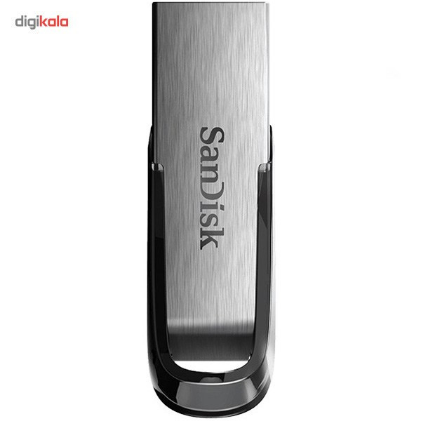 فلش مموری سن دیسک مدل Ultra Flair CZ73 ظرفیت 16 گیگابایت با بدنه فلزی، پورت USB 3.0، سازگار با USB 2.0 و قابلیت رمزگذاری فایلها