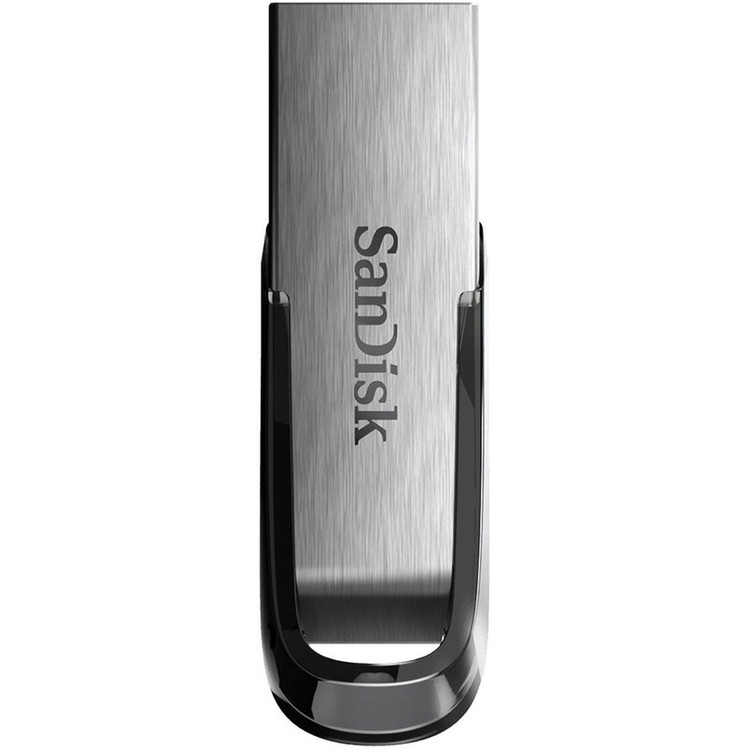 فلش مموری سن دیسک مدل Ultra Flair CZ73 ظرفیت 16 گیگابایت با بدنه فلزی، پورت USB 3.0، سازگار با USB 2.0 و قابلیت رمزگذاری فایلها