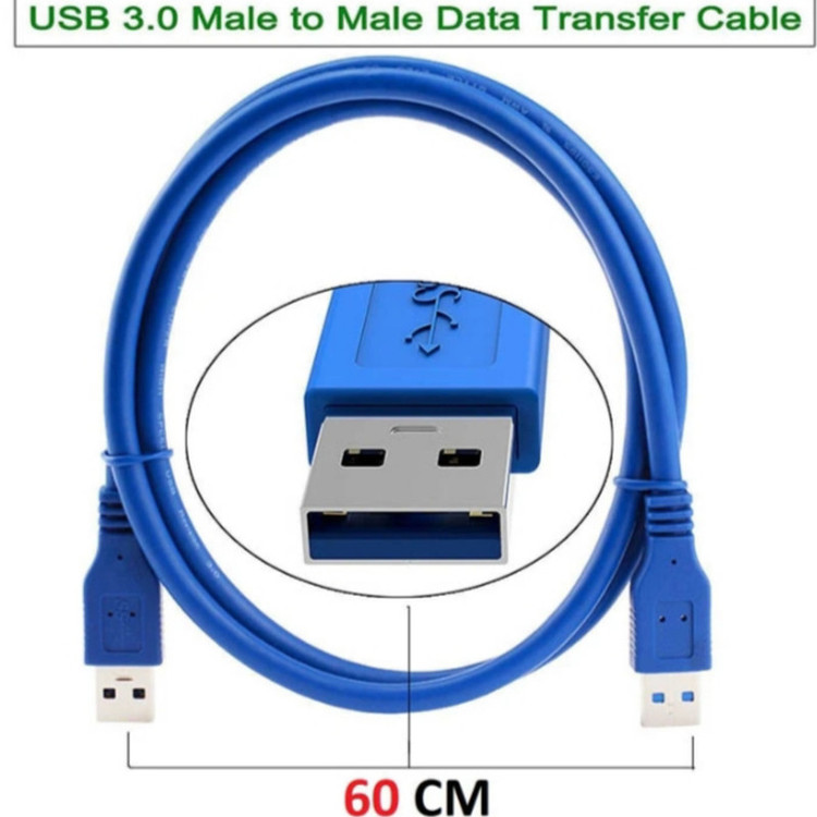 کابل لینک USB3.0 سِلِنِت مدل AWM طول 0.6 متر