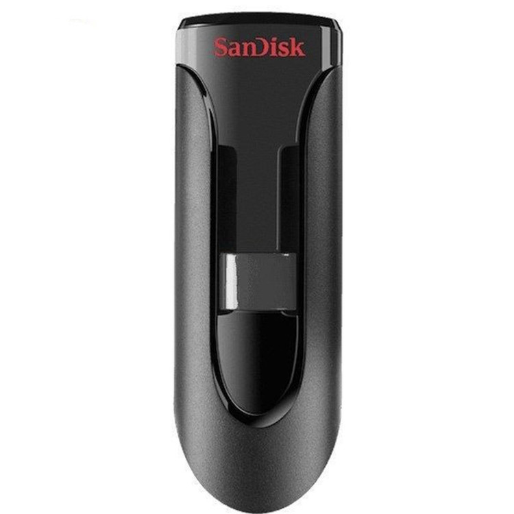 فلش مموری 256 گیگابایت سن دیسک مدل CRUZER GLIDE 3.0 با رابط USB سه و مقاومت در برابر شوک، لرزش و گرد و غبار