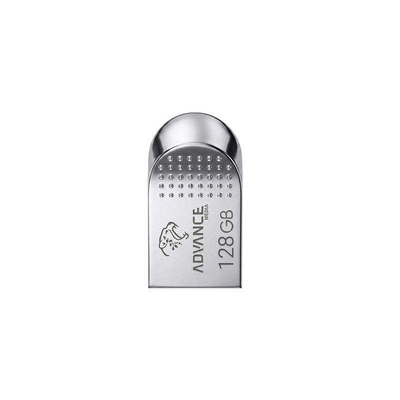 فلش مموری 128 گیگابایتی ادونس مدل A109، با استاندارد USB 3.0 و رابط USB Type-A، بدنه فلزی، قابلیت Plug & Play