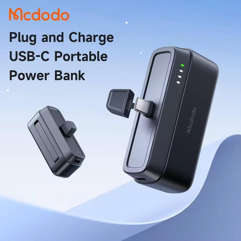 پاوربانک مک دودو مدل MC-6302 20w ظرفیت 5000 میلی آمپرساعت