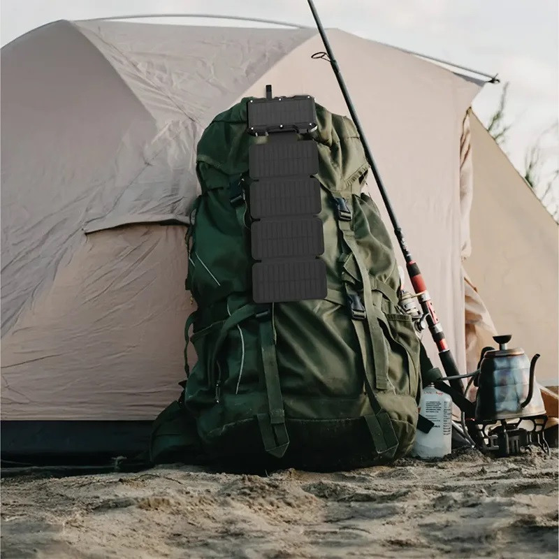 پاوربانک گرین لاین مدل GL-PX27 Solar 5-Panel ظرفیت 20000 میلیآمپر ساعت