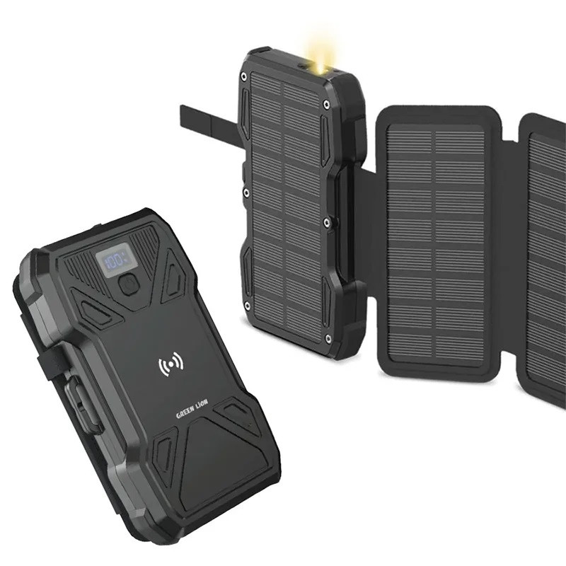 پاوربانک گرین لاین مدل GL-PX27 Solar 5-Panel ظرفیت 20000 میلیآمپر ساعت