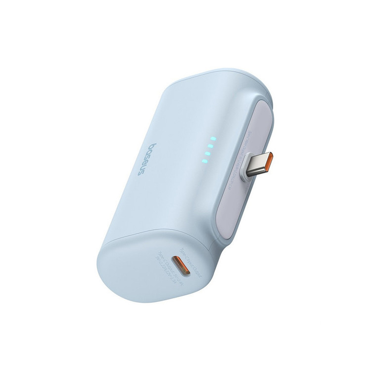 پاوربانک 20 وات باسئوس مدل Compact Fast Charging Type-C Edition ظرفیت 5000 میلی آمپر ساعت
