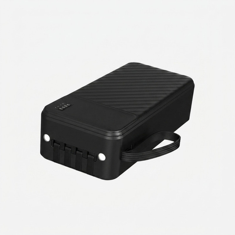 پاوربانک 10.5 وات پرودو مدل PIANO ظرفیت 10000 میلیآمپرساعت به همراه چهار عدد کابل MicroUSB/ USB-C / USB / لایتنینگ