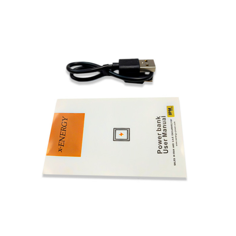 پاوربانک 22.5 وات ایکس انرژی مدل X-821 ظرفیت 20000 میلیآمپرساعت به همراه کابل MicroUSB
